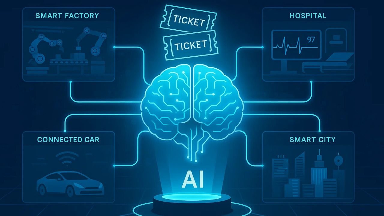 AI for Ticket Management in IoT