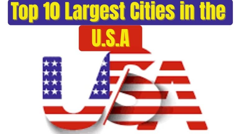 Top 10 Largest Cities in the U.S.A
