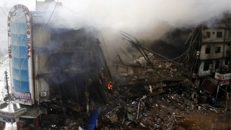 Gul Plaza Fire in Karachi